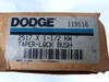 Dodge 119116 Taper-Lock Bushing 1-1/2" Bore ! NEW !