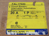 SQUARE D FAL17020 Circuit Breaker 20A 1P ! NEW !