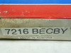SKF 7216-BECBY Single Row Angular Bearing 80mm x 140mm x 26mm ! NEW !