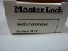 Master Lock 3MKLFW2KYLW With Keys ! NEW !