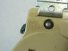 Leviton Single Receptacle Outlet Commercial Grade Ivory 20A 125V USED