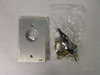 RCI 960MAx28 Aluminum Keyswitch Receptacle Mount NO MORTISE CYLINDER ! NEW !