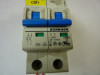 Schrack BS-017202 Circuit Breaker 2A 2-Pole USED