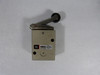 SMC VM220-02-01S Pneumatic Valve with Roller Lever Arm ! NWB !