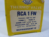 Alco RCA-1-FW Thermostatic Expansion Valve 3/8" Connector USED