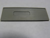 Wago 280P  Terminal Block End Plate GREY USED