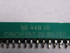 Cinch 50-44B-10 Card Edge Connector 44-Pos 252-22-30-160 USED