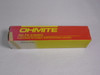 Ohmite D225K500 Vitreous Enameled Resistor 225W 500 Ohm ! NEW !