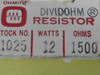 Ohmite 1025 Resistor 12W 500 Ohm ! NEW !