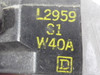 Square D L2959-S1-W40A Coil 550/600V 50/60Hz USED