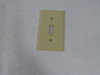 Leviton 020-86001 Ivory Switch Wall Cover  USED
