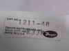 Dwyer 1211-48 Slack Tube Manometer 50psi 130F USED