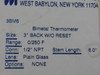 Weiss Instruments 3BM6-250 Bi-metal Thermometer 3" 0-250F 1/2" NPT ! NEW !
