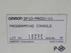 Omron SP10-PR001-V1 Programmable Logic Console W/ Cable 6In - 4Out 240VAC USED