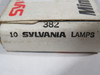 Sylvania 382 Miniature Incandescent Lamp 14V 0.08A Lot of 2 ! NOP !