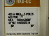 Cutler Hammer HKDDC3400 HKD-DC Circuit Breaker 400A 3Pole 600V USED