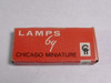 Chicago Miniature 1891-10PK Miniature Lamp 14V 240mA Pack of 10 Pieces ! NEW !