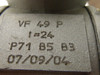 ABB 0.90HP 1680RPM 360V TEFC 3Ph 2A 60Hz C/W Gearbox 24:1 Ratio USED