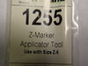 Wieland 1255 Z6 Marker Application Tool ! NWB !