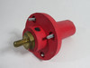 Leviton 17R21-R Receptacle 1-Pole Cam-Type 690A Red USED