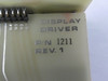 MSC 1211/1222 Display Driver & Display Board USED