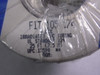 Alpha FIT-105-1/4-BK008 Irradiated PVC Tubing 1/4" 25' ! NWB !