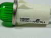 CML Tech 1052A5 Wired Neon Indicator Lamp 125V 1/2W Green ! NOP !