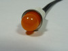 CML Tech 1050A3 Wired Neon Indicator Lamp 125V 1/2W Amber ! NOP !