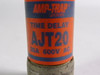 Amp-Trap AJT20 Time Delay Fuse 20A 600V USED