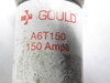 Gould A6T150 Current Limiting Fuse 150A 600V 300Vdc USED