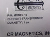 CR Magnetics MODEL-19 Current Transformer NWB