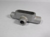 Crouse-Hinds T-17 Conduit Body 1/2" No Cover USED