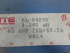 MTE RL-04503 Line Reactor 1.200mH 45A 600V 3Ph USED