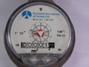 Rockwell 1-SR Brass Water Meter 1m3/Pulse 1" USED