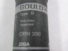 Gould CRN-200 Time Delay Fuse 200A 250V USED