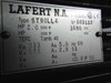 Lafert 2.0HP 1690RPM 333/575V TEFC 3Ph 5.0/2.9A 60Hz USED