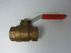 Crane 9302 1-1/4 Inch Bronze Ball Valve USED