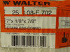 Walter 8F702 Cutter Wheel 25 PK ! NEW !