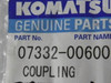 Komatsu Genuine Parts 07332-00600 Coupling ! NOP !