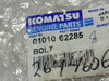 Komatsu Genuine Parts 01010-62285 Bolt 4-Pack ! NOP !