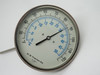 H.O. Trerice 52-2863 Adjustable Angle Thermometer -5-50 Degrees Celcius USED