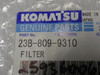 Komatsu Genuine Parts 23B-809-9310 Filter ! NWB !