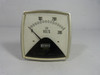 Crompton 016-1VA-RXRX Panel Meter D.C. VoltMeters 0-300V USED