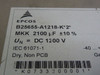 Epcos B25655-A1218-K2 Capacitor 1200VDC USED