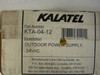 Kalatel KTA-04-12 Outdoor Power Supply 24VAC ! NEW !