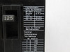 Siemens CED63A125 Molded Case Circuit Breaker 125A 600V 3 Phase NOP
