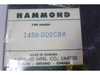 Hammond 1485DD2CBK Enclosure Bottom/Top Plate Black ! NOP !