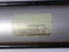 Generic P2AM-28A6D-CAA2 Pneumatic Cylinder USED