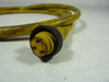 TPC 87193 Cordset  Male Plug 3 Pole USED