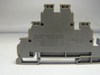 Entrelec D2-5/6 Terminal Block End Plate Gray USED